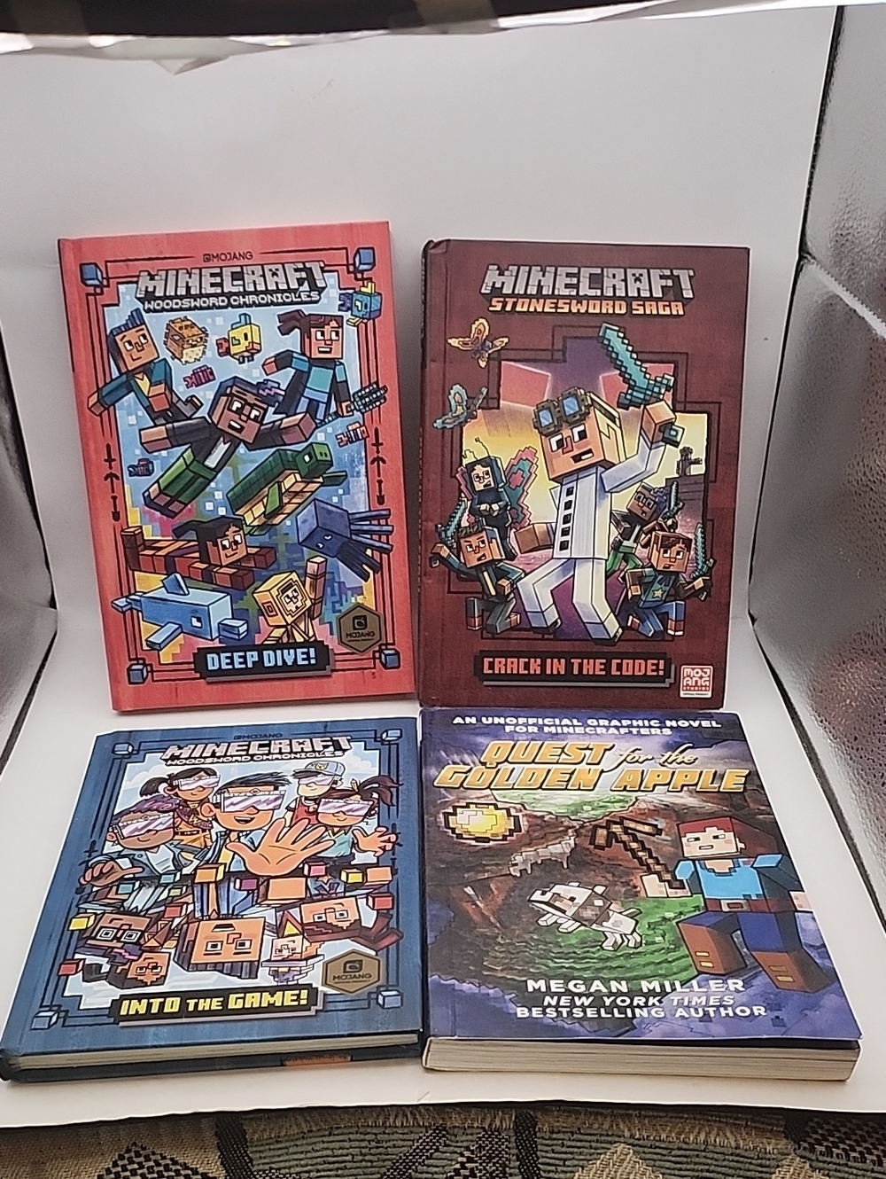 Minecraft Books 4 Count